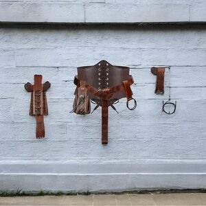 Costume belt for female pirates, says fits most sizes go by measurements